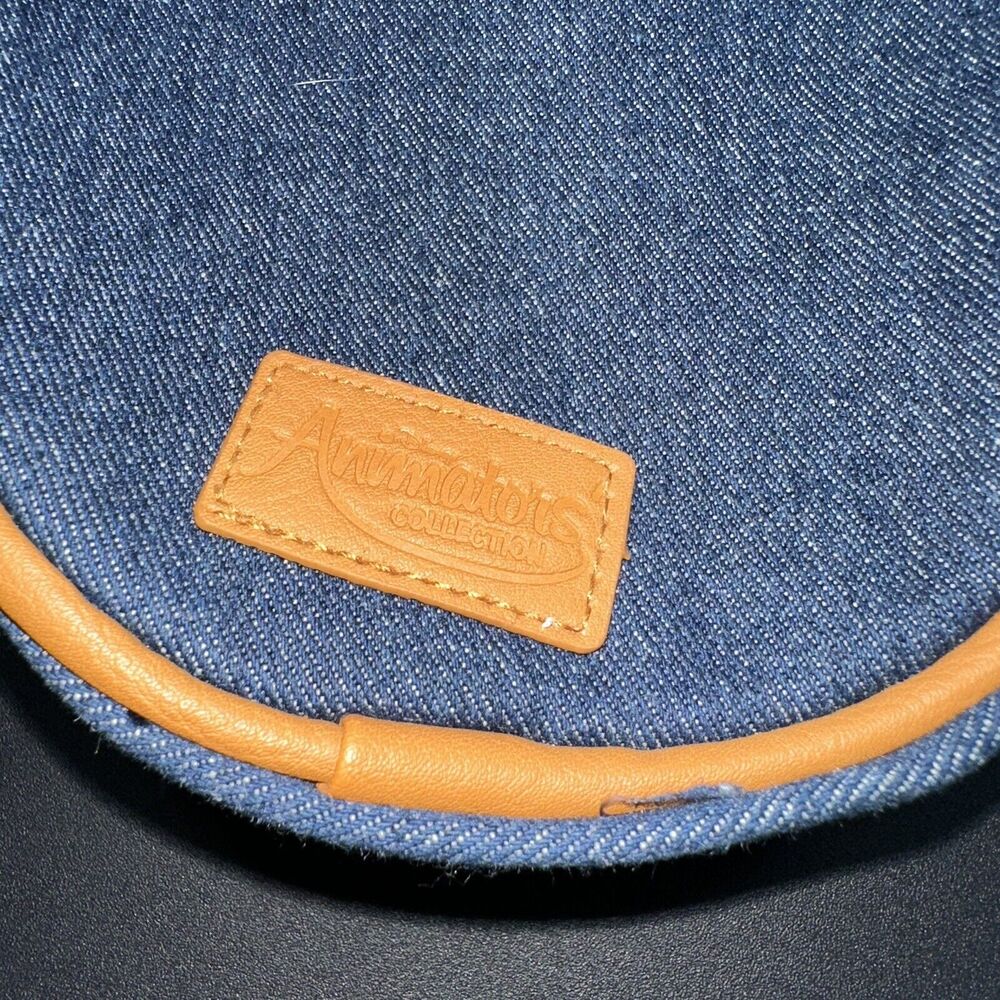 Disney Animators Collection Cinderella Small Zip Purse Denim No Strap - Picture 3 of 5
